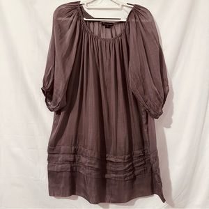 F21 | Top | Grey Woven Tunic